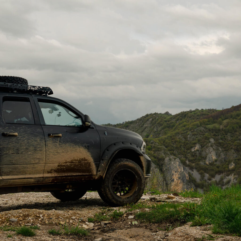 RAM na trasie offroad na Bałkanach - wyprawy 4x4 Trasa16